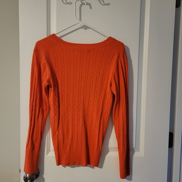 Old Navy sweater, size medium, orange - Picture 2 of 3